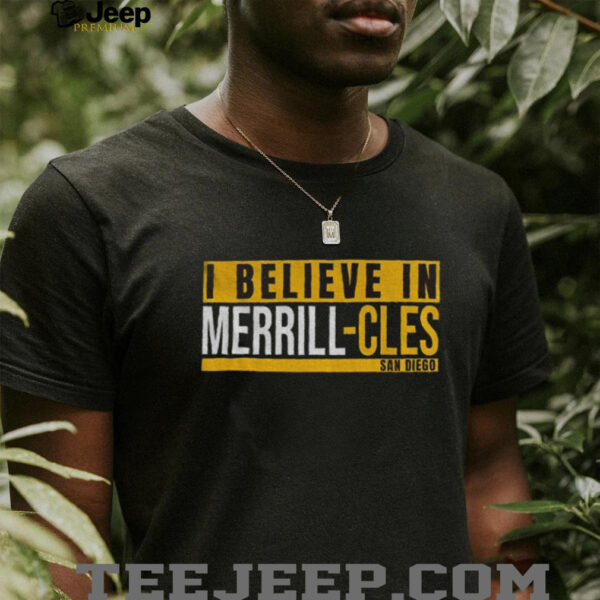 Jackson Merrill I Believe in Merrill cles San Diego Padres 2025 shirt