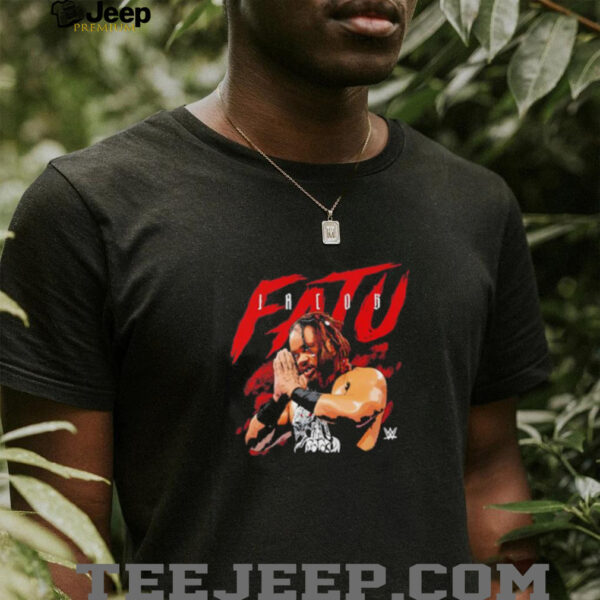 Jacob Fatu Name Grunge shirt