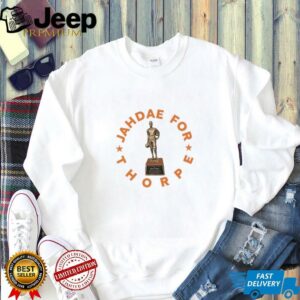 Jahdae for thorpe Texas Longhorns shirt2