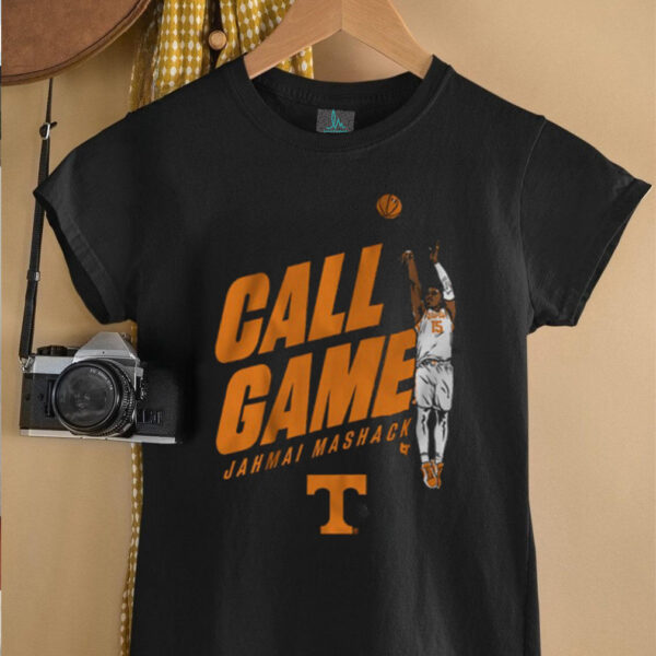Jahmai Mashack NIL Tennessee Basketball Call Game Shirt