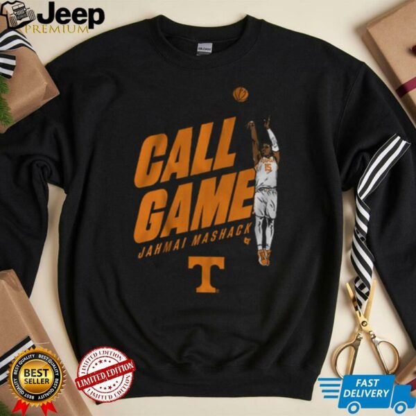 Jahmai Mashack NIL Tennessee Basketball Call Game Shirt