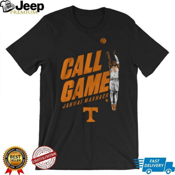 Jahmai Mashack NIL Tennessee Basketball Call Game Shirt