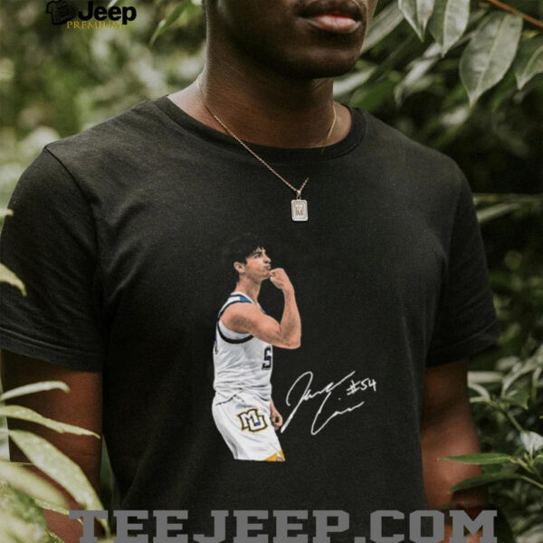 Jake Ciardo Marquette basketball cartoon shirt