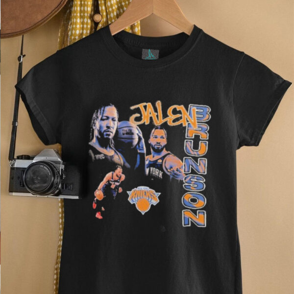 Jalen Brunson New York Knicks Notorious 3.0 Player T Shirts