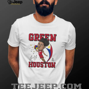 Jalen Green Houston Rockets player shirt0