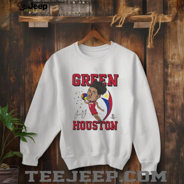 Jalen Green Houston Rockets player shirt