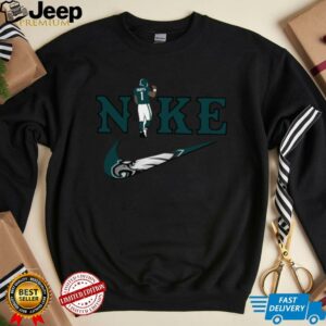 Jalen Hurts Philadelphia Eagles Nike Logo Shirt3