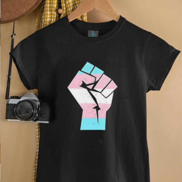 Jamie Lee Curtis LGBTQ+ Raised Fist shirt