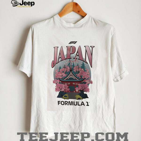 Japan Suzuka Formula 1 Grand Prix Sakura Cherry Blossom Racing shirt