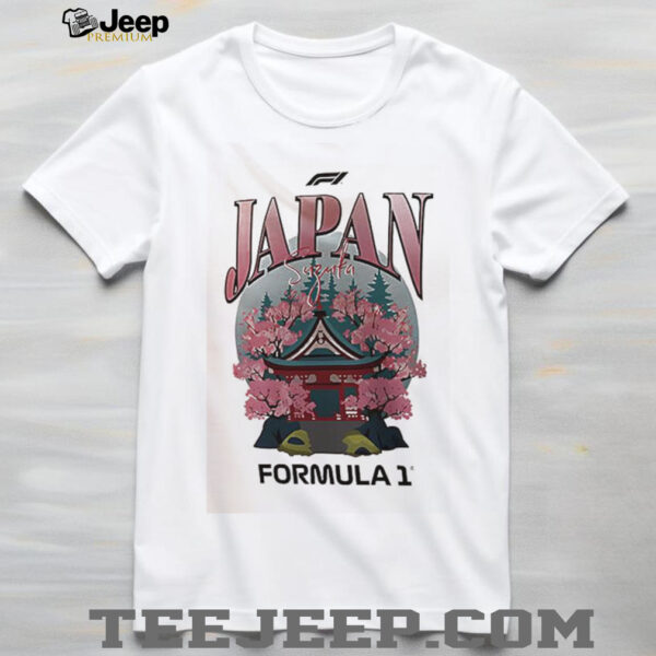 Japan Suzuka Formula 1 Grand Prix Sakura Cherry Blossom Racing shirt