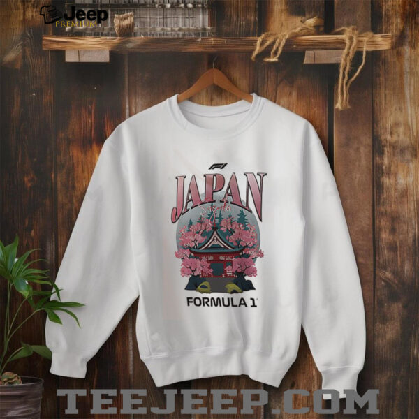 Japan Suzuka Formula 1 Grand Prix Sakura Cherry Blossom Racing shirt