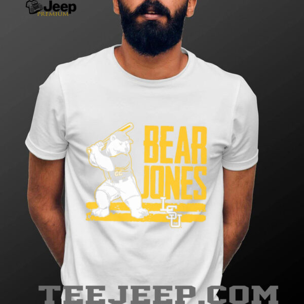 Jared Jones   Bear   LSU Baseball Shirt