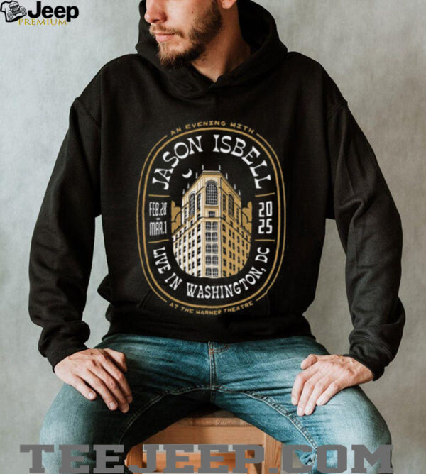 Jason Isbell The Warner Theatre Washington DC 3 1 2025 T Shirt