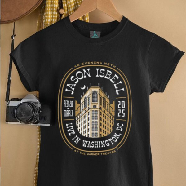 Jason Isbell The Warner Theatre Washington DC 3 1 2025 T Shirt