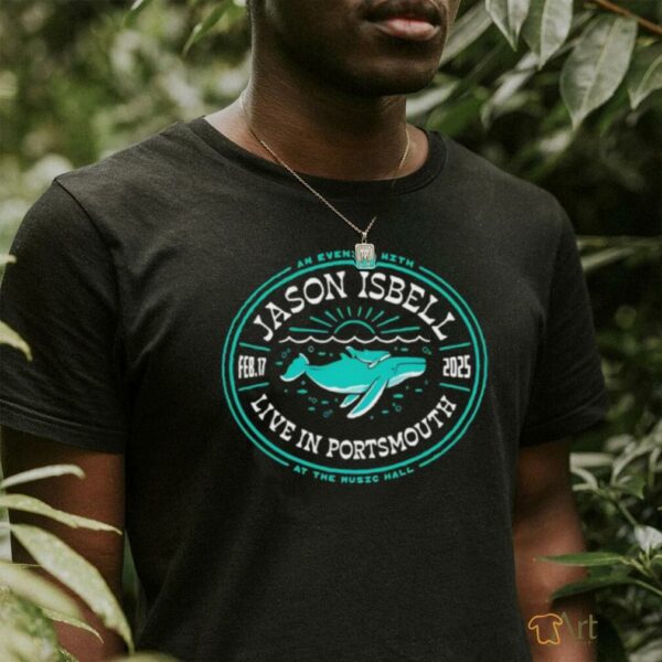 Jason isbell and the 400 unit feb 17 2025 the music hall portsmouth shirt