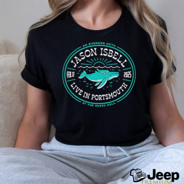 Jason isbell and the 400 unit feb 17 2025 the music hall portsmouth shirt