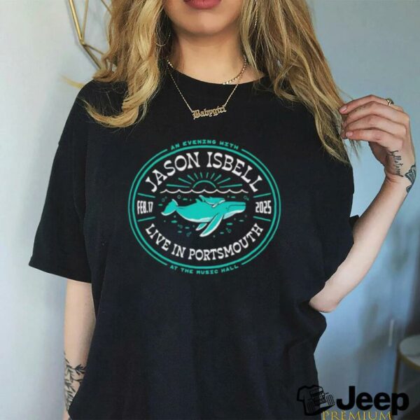 Jason isbell and the 400 unit feb 17 2025 the music hall portsmouth shirt