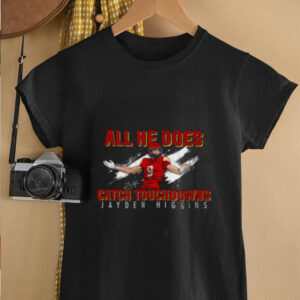 Jayden higgins catch touchdowns nil signature tee2