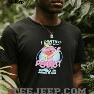 Jeff Dunham I partied with Peanut shirt3