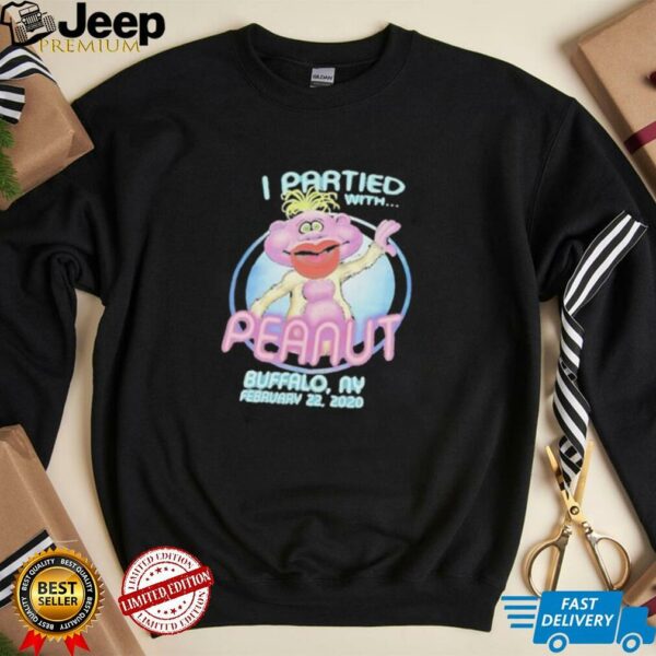 Jeff Dunham I partied with Peanut shirt