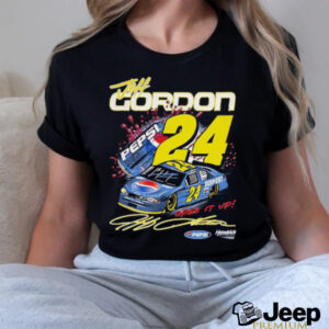 Jeff Gordon Pepsi open it up signature shirt
