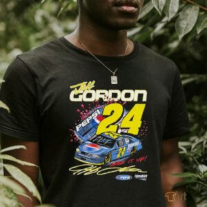 Jeff Gordon Pepsi open it up signature shirt2