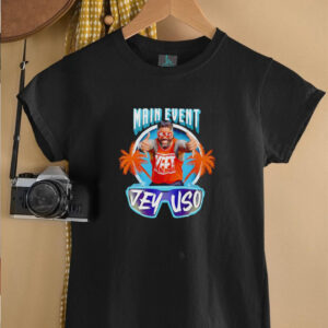 Jey Uso Main Event Palms tree shirt1