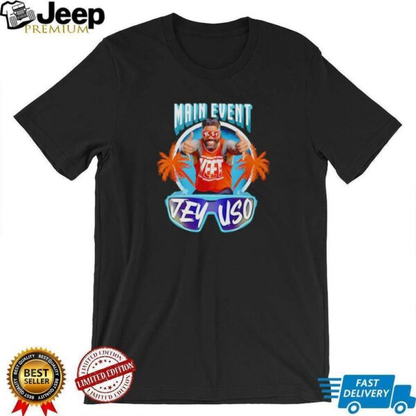Jey Uso Main Event Palms tree shirt