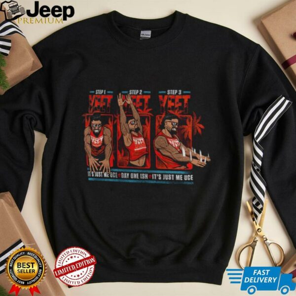 Jey Uso Youth Yeet Steps it’s just me Uce day one Ish WWE shirt
