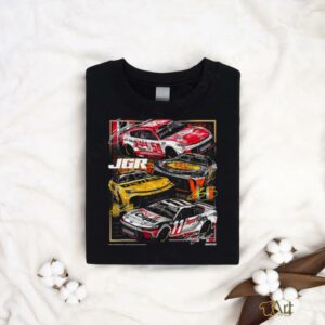 Joe Gibbs Racing Joe Gibbs Racing Team Collection Black Car T Shirt2