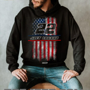 Joey Logano Team Penske American Flag Shirt