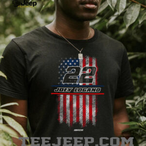 Joey Logano Team Penske American Flag Shirt