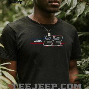 Joey Logano Team Penske American Flag T Shirt