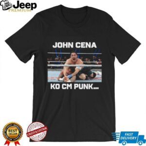 John Cena Turn Heel KO CM Punk T Shirt