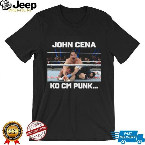 John Cena Turn Heel KO CM Punk T Shirt