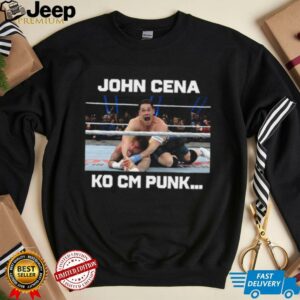 John Cena Turn Heel KO CM Punk T Shirt