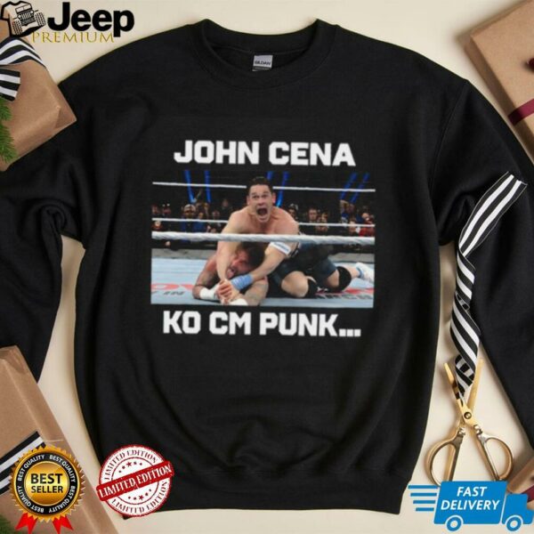 John Cena Turn Heel KO CM Punk T Shirt