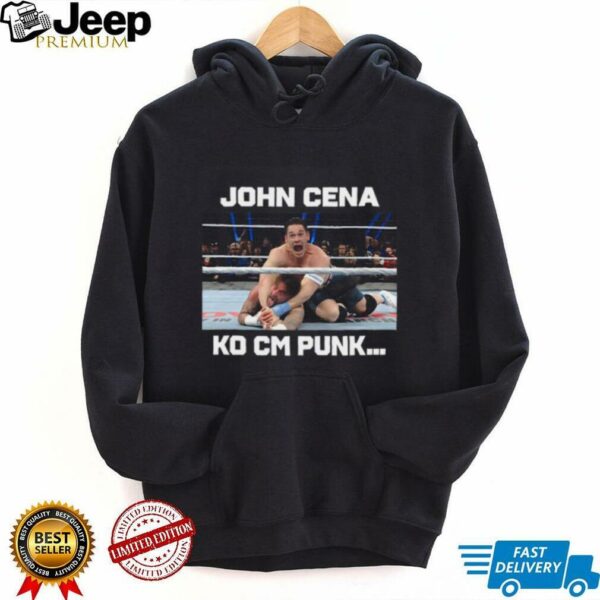 John Cena Turn Heel KO CM Punk T Shirt