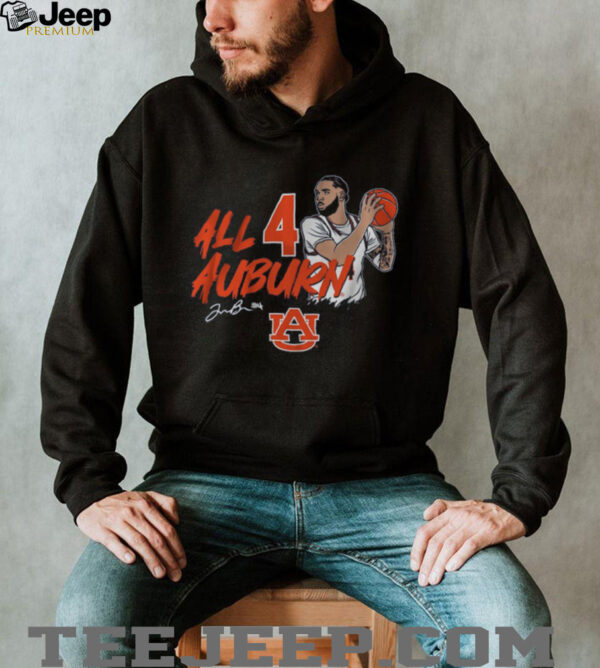 Johni Broome All 4 Auburn NIL Shirt