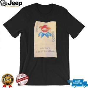 Joker hello there I am not localthunk pixel shirt2