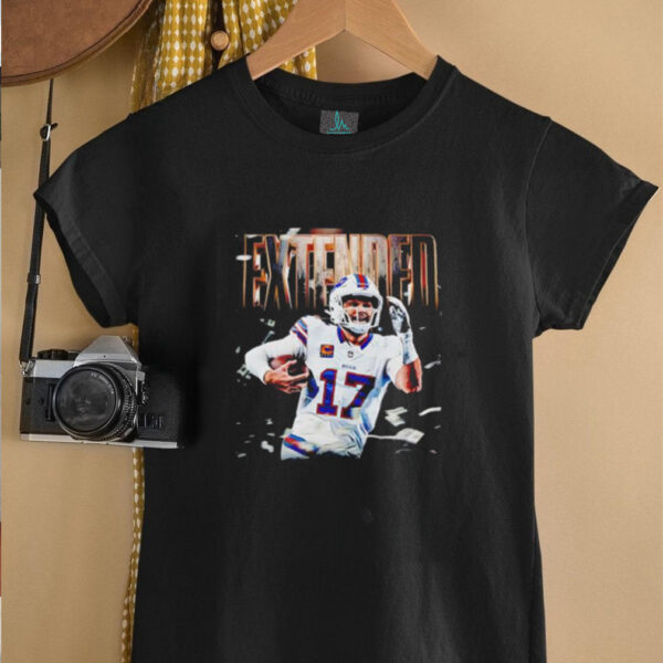 Josh Allen Signs Record Breaking $330M Extension With Buffalo Bills shirt