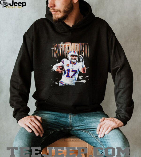 Josh Allen Signs Record Breaking $330M Extension With Buffalo Bills shirt