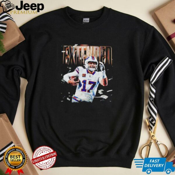 Josh Allen Signs Record Breaking $330M Extension With Buffalo Bills shirt