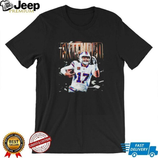 Josh Allen Signs Record Breaking $330M Extension With Buffalo Bills shirt
