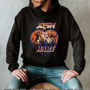 Josh Hart heart New York Knicks basketball shirt