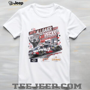 Justin Allgaier Checkered Flag Sports Fanaticity 2025 Xfinity Series The LiUNA Race Winner shirt4