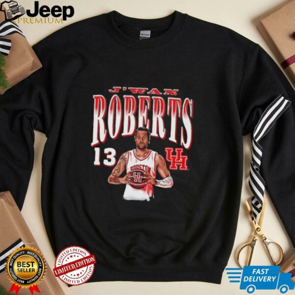 J’wan Roberts Houston basketball cartoon shirt
