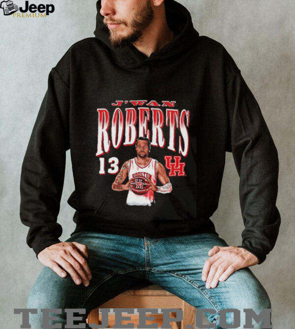 J’wan Roberts Houston basketball cartoon shirt