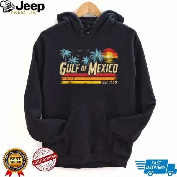 Gulf of Mexico Forever Retro Vintage Beach Mens Women T Shirt