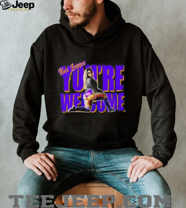 Kaci Lennox you’re welcome vintage shirt